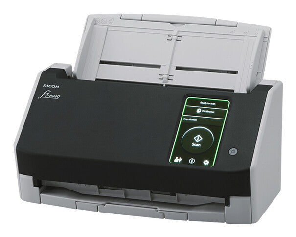 Ricoh fi-8040 ADF + manuel indføringsscanner 600 x 600 dpi A4 Sort, Grå