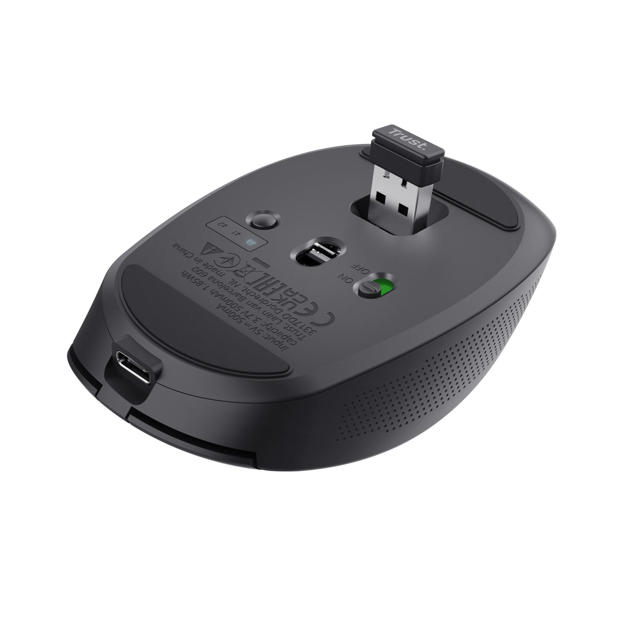 Trust Ozaa mus Kontor Højre hånd RF trådløs + Bluetooth Optisk 3200 dpi