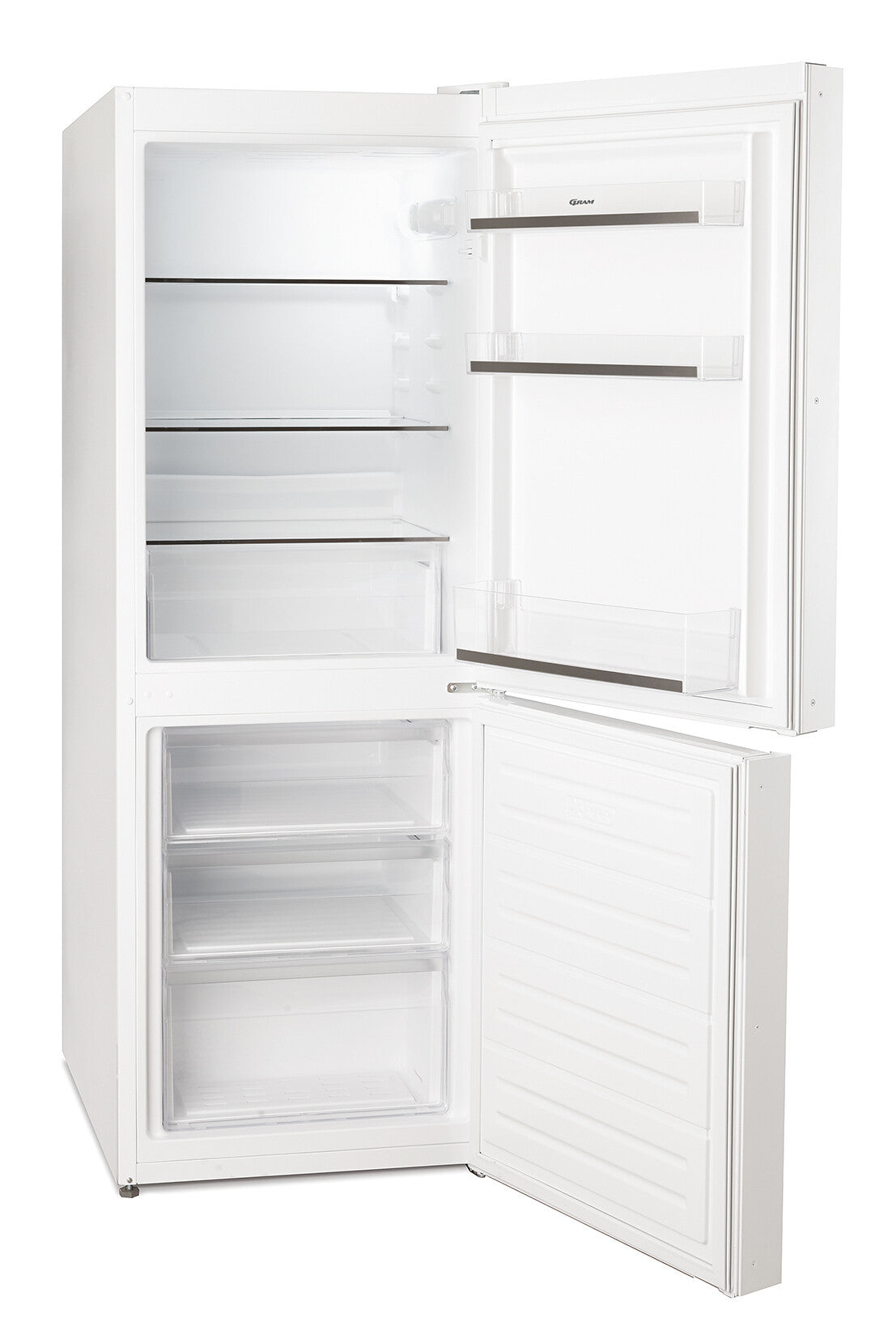 Gram KF 471554 køle-/fryseskab Fritstående 146 L Hvid