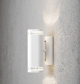 Konstsmide Modena hvid up/downlight udendørs væglampe