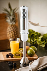 Adler AD 4625w Nedsænkning blender 1500 W Sølv, Hvid