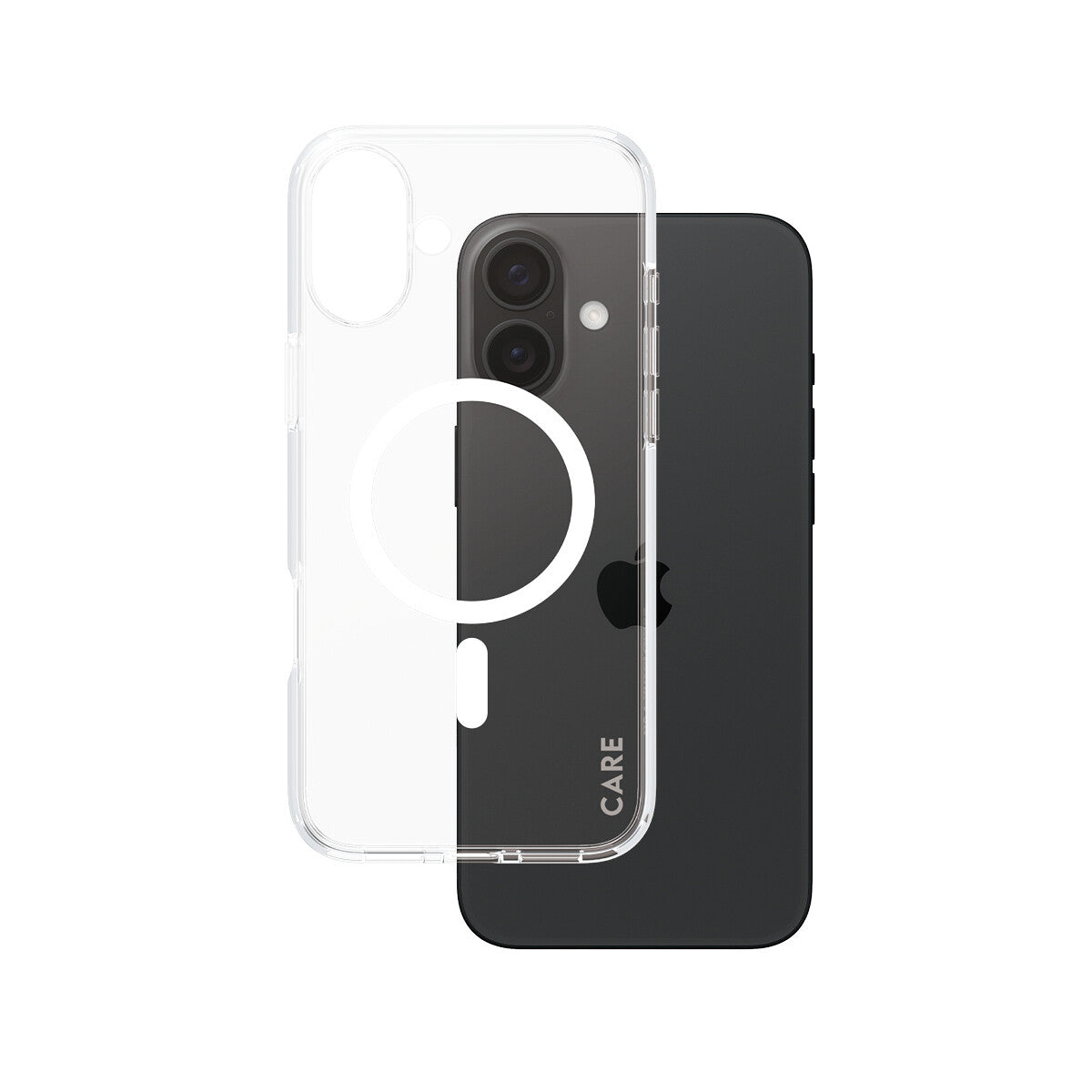 PanzerGlass CARE™ by ® Urban Combat Case Transparent m. Hvid MagSafe iPhone 16 Plus
