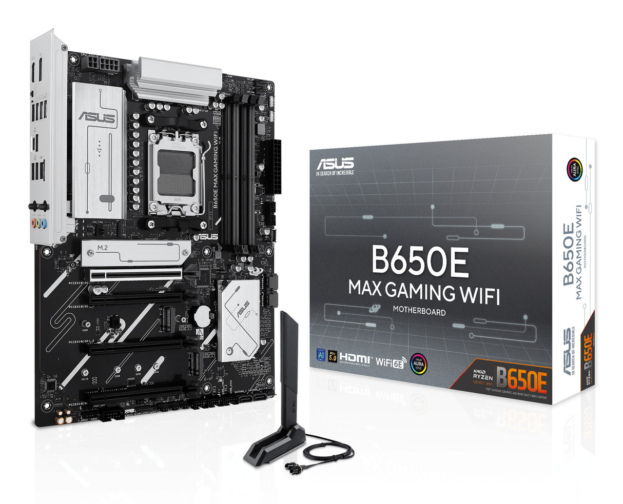 ASUS B650E MAX GAMING WIFI AMD B650 Sokkel AM5 ATX