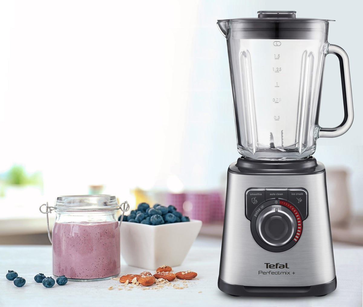 Tefal Perfect Mix+ BL811D38 Blender Rustfrit stål/mørkegrå