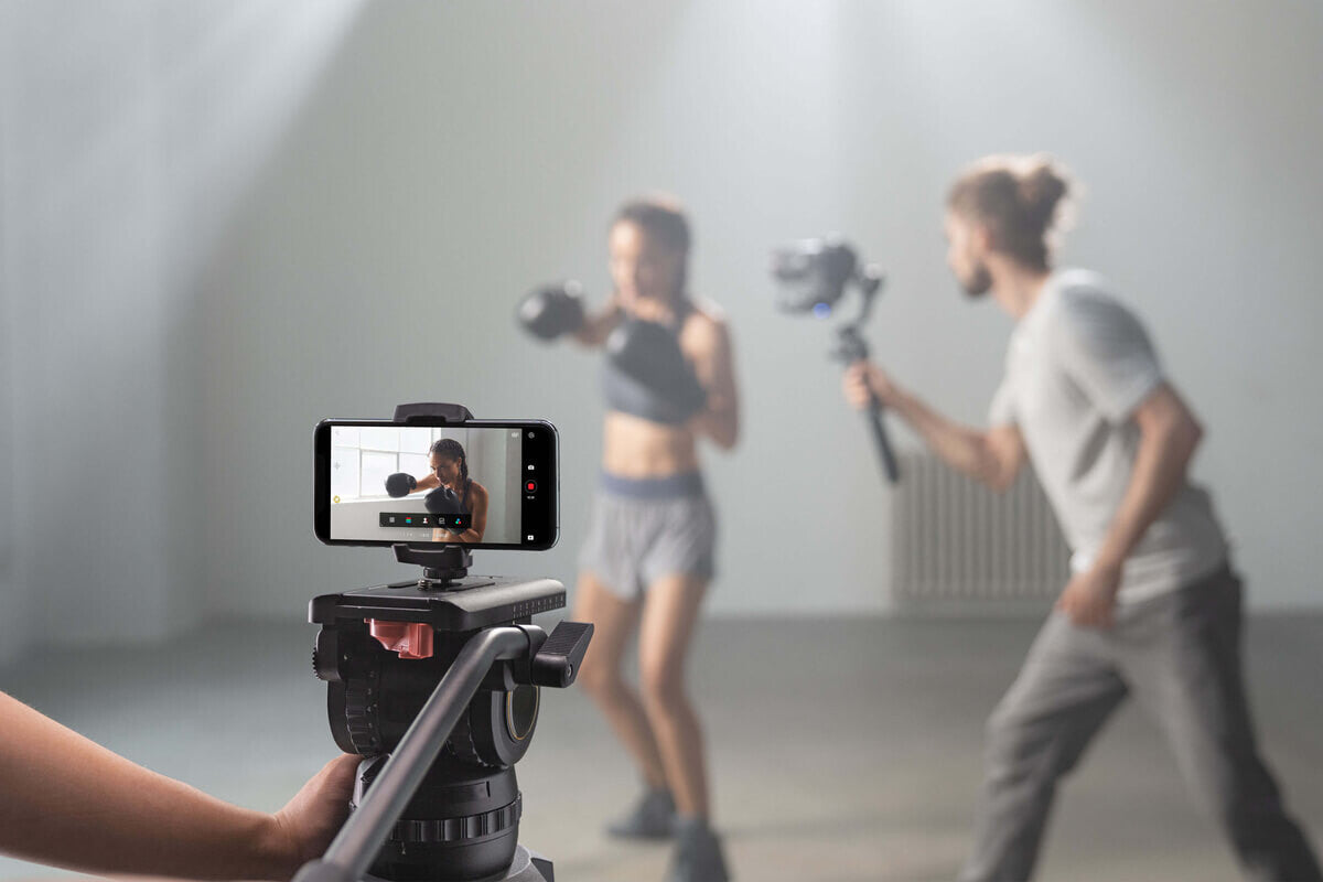 DJI R Phone Holder Mobiltelefon/Smartphone Sort