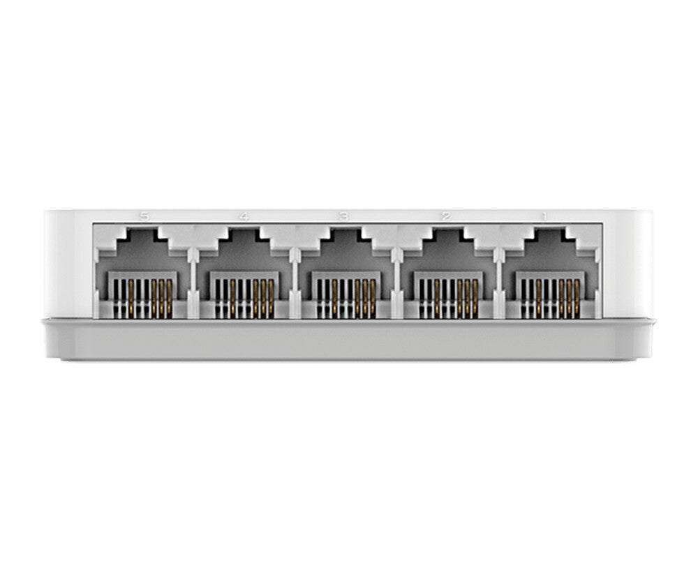 D-Link ES-1005C/E Ikke administreret Fast Ethernet (10/100) Desktop Hvid