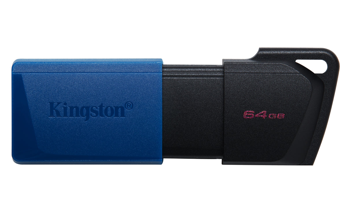 Kingston DataTraveler Exodia M 64GB USB 3.2 Gen 1 USB stick Sort Blå