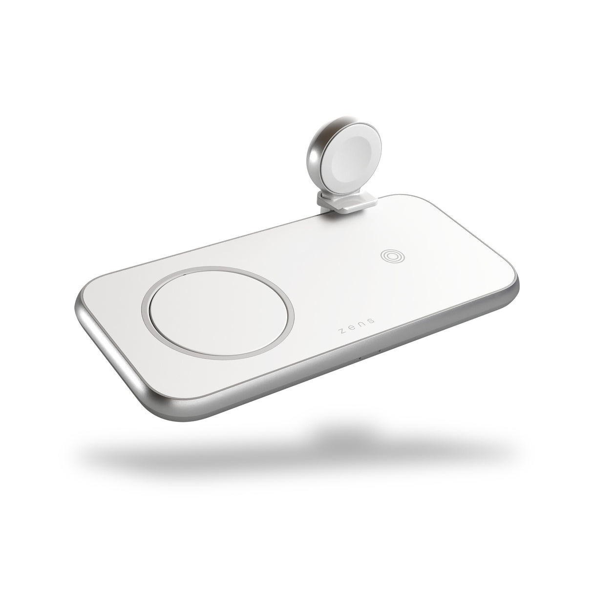 ZENS ZEDC17W/00 oplader til mobil enhed Universel Sølv, Hvid USB Trådløs opladning Indendørs