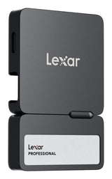 Lexar Professional Go Portable SSD with Hub 1 TB USB Type-C 3.2 Gen 2 (3.1 Gen 2) Sort