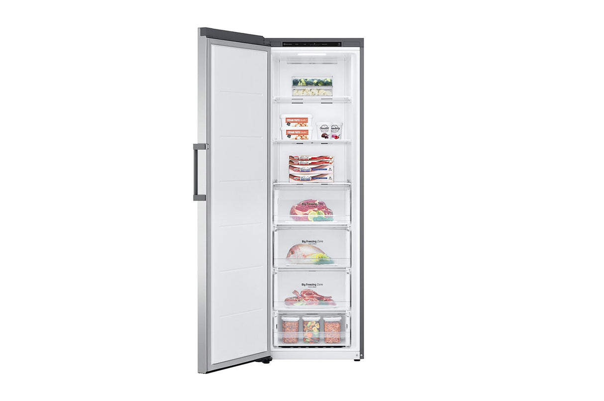 LG GFT41PZGSF fryser Stående fryser Fritstående 324 L Stål