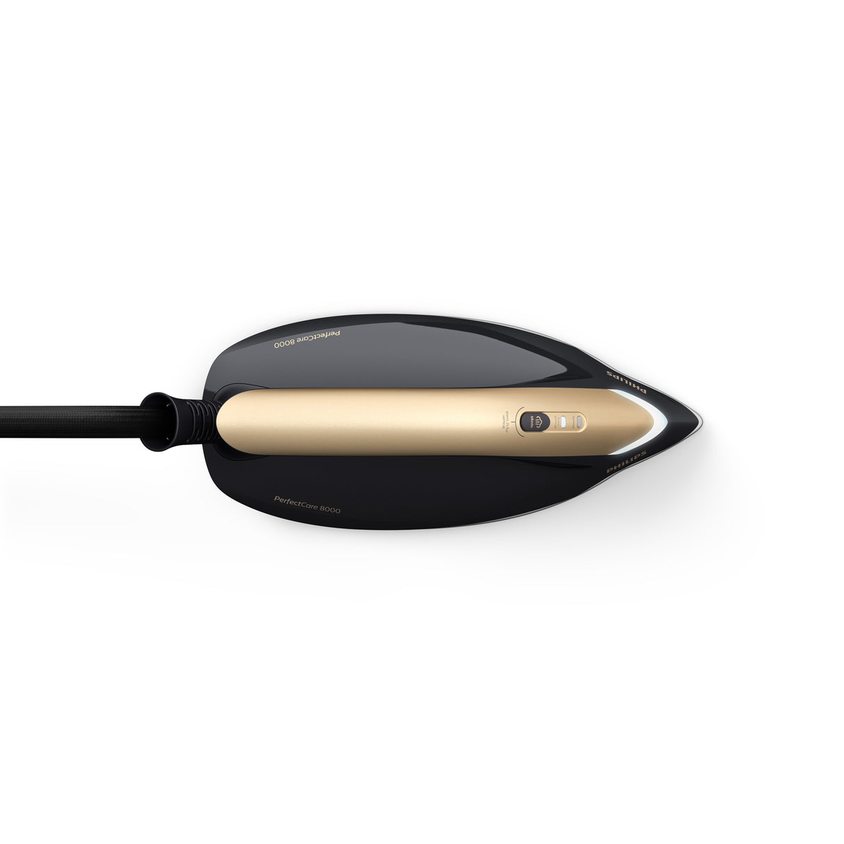 Philips PSG8130/80 Dampstrygning station 2700 W 1,8 L SteamGlide Elite-strygesål Sort, Guld