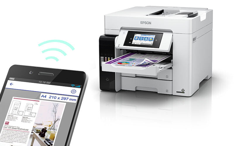 Epson EcoTank L6580 Inkjet A4 4800 x 22400 dpi 32 sider pr. minut Wi-Fi