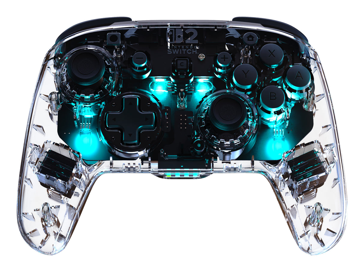 Turtle Beach TBC-8104-95 spil-controller Gennemsigtig USB Gamepad Nintendo Switch, Nintendo Switch 2, Nintendo Switch Lite, Nintendo Switch OLED