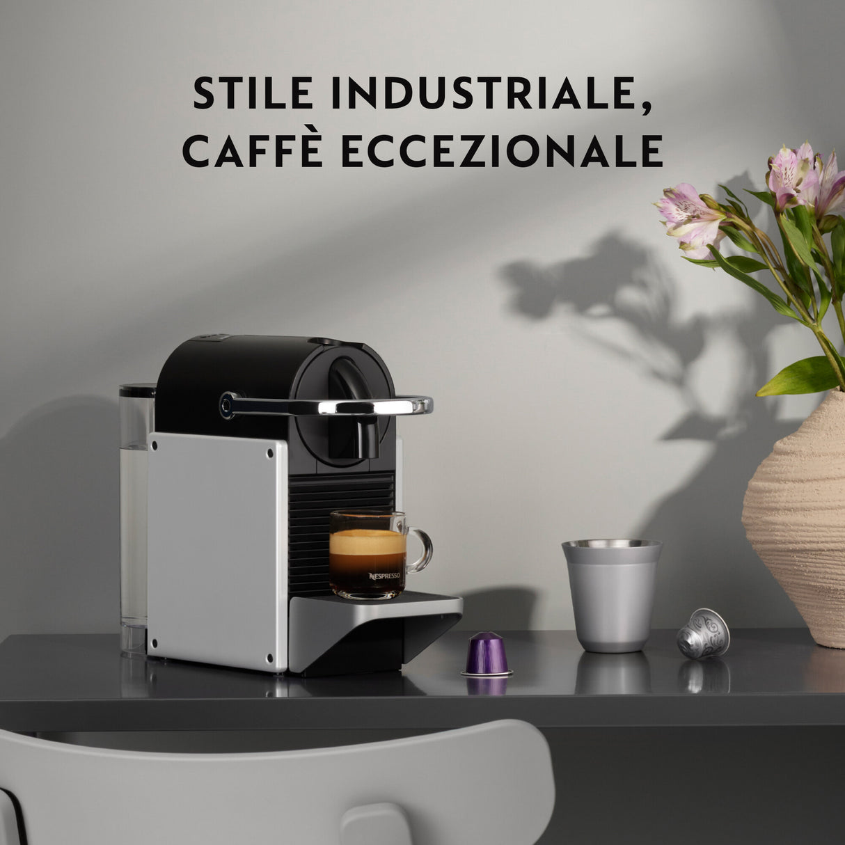 De’Longhi Pixie EN127.S Fuld-auto Kapsel kaffemaskine 1 L