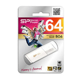 Silicon Power Blaze U06 64GB USB-nøgle USB Type-A 3.2 Gen 1 (3.1 Gen 1) Hvid