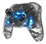 PDP Afterglow Sort, Transparent Gamepad Analog/digital Nintendo Switch, Nintendo Switch Lite, Nintendo Switch OLED