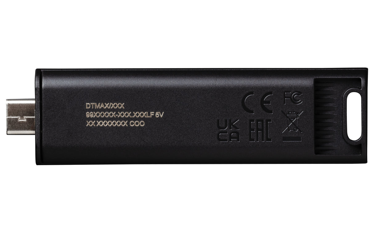 Kingston DataTraveler Max 256GB USB-C 3.2 Gen 2 Sort