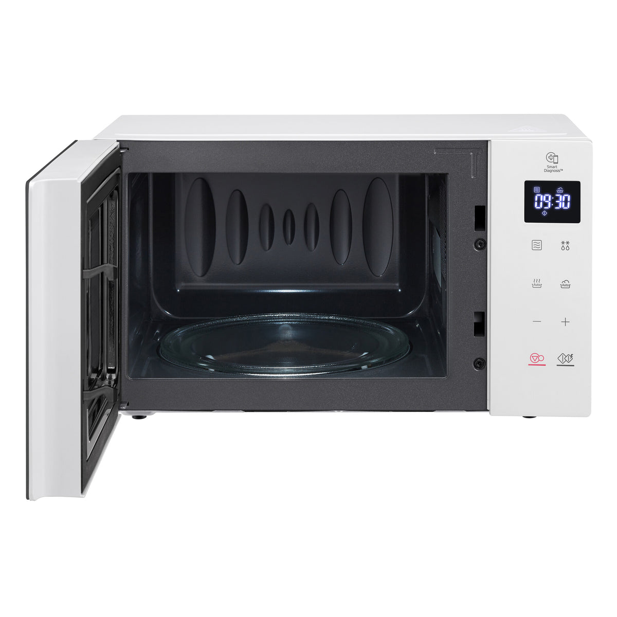 LG MS2032GASW mikrobølgeovn Hvid Solo mikroovn Bordplade 20 L 700 W