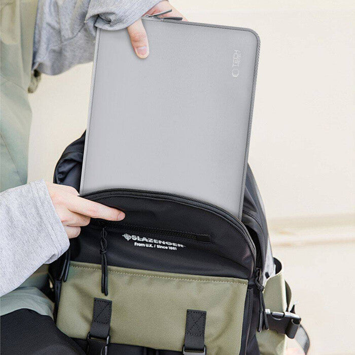 Tech-Protect 5906302374892 taske og etui til laptop 35,6 cm (14") Grå