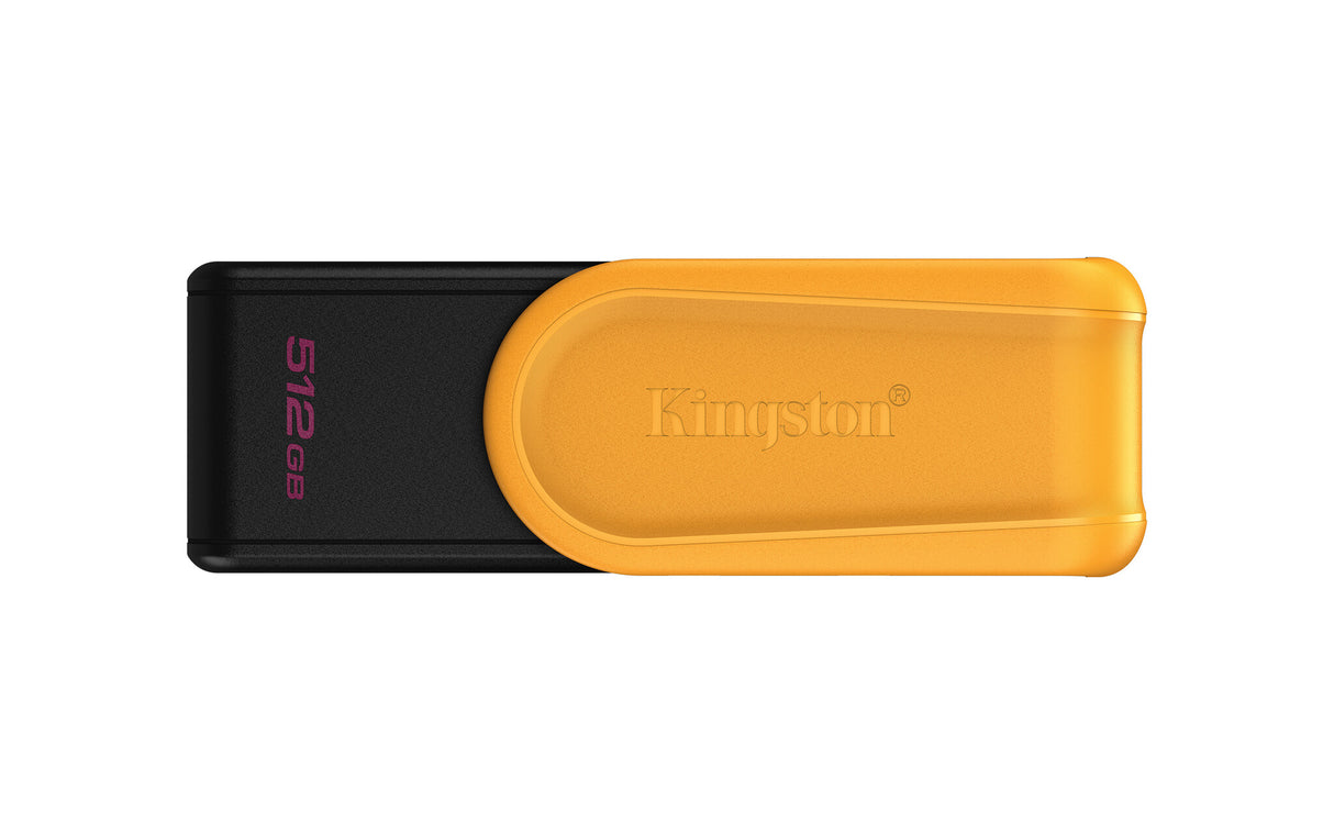 Kingston Technology DataTraveler 512 GB Portable USB 3.2 Gen 1 Exodia S (sort/gul)