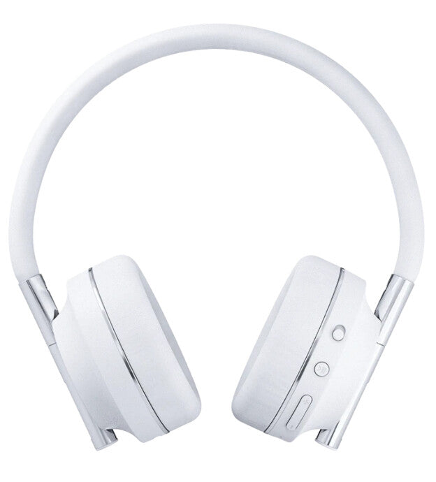 Happy Plugs PLAY Headset Kabel & trådløs USB Type-C Bluetooth Hvid