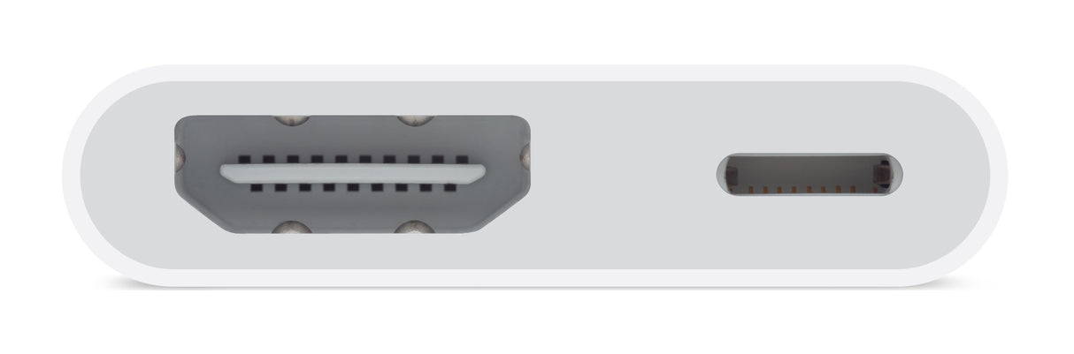 Apple MW2P3ZM/A videokabel adapter Lightning HDMI + USB Type-C Hvid