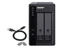 QNAP TR-002 drevkabinet HDD/SSD kabinet Sort 2.5/3.5"