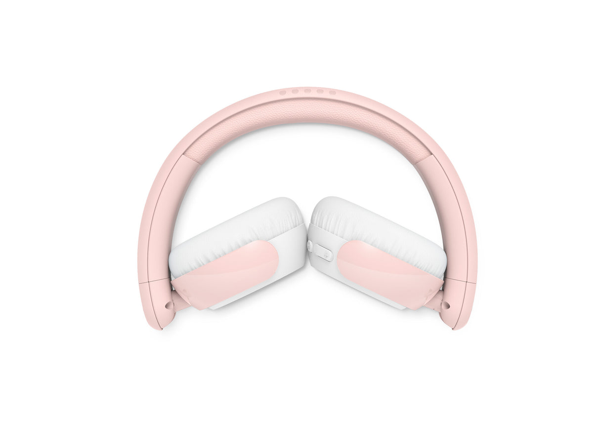 Philips TAK4200 Headset Kabel & trådløs Opkald/musik Bluetooth Lyserød, Hvid