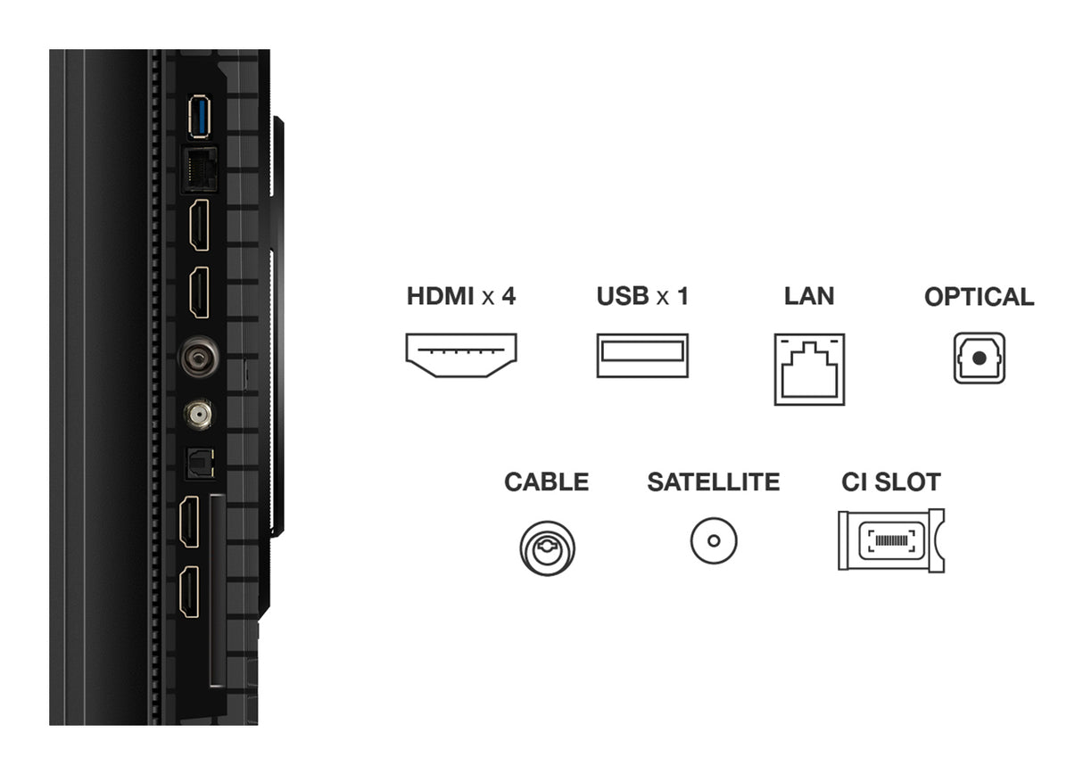 TCL 75P8K QLED 4K Google TV