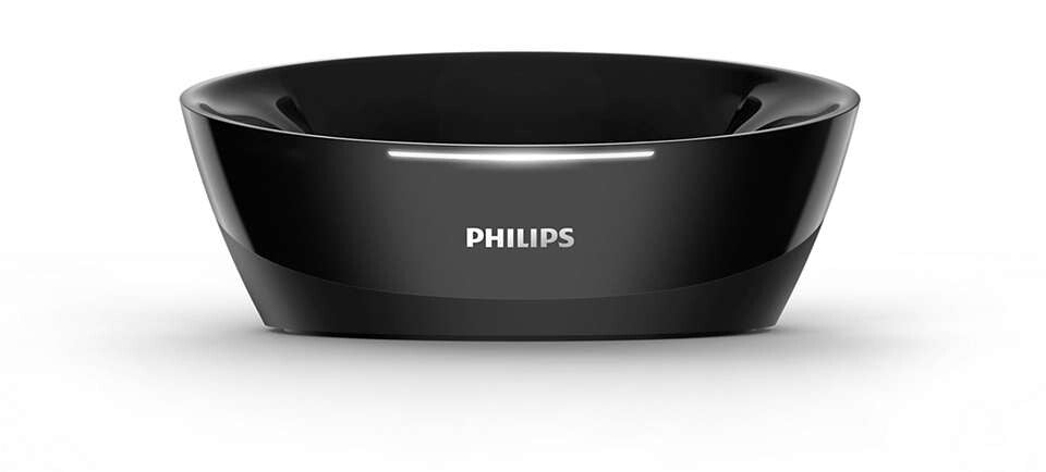 Philips SHD8850/79 hovedtelefoner/headset Kabel & trådløs Musik Opladningsstativ Sort