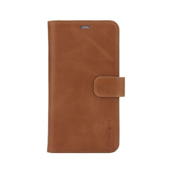 Radicover Exclusive 2-i-1 mobiltelefon etui 15,5 cm (6.1") Folie Brun