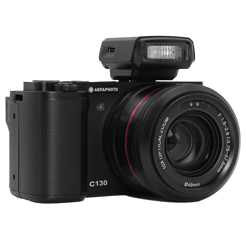 AgfaPhoto C130 1/2.8" Compact camera 24 MP CMOS 3840 x 2160 pixels Black