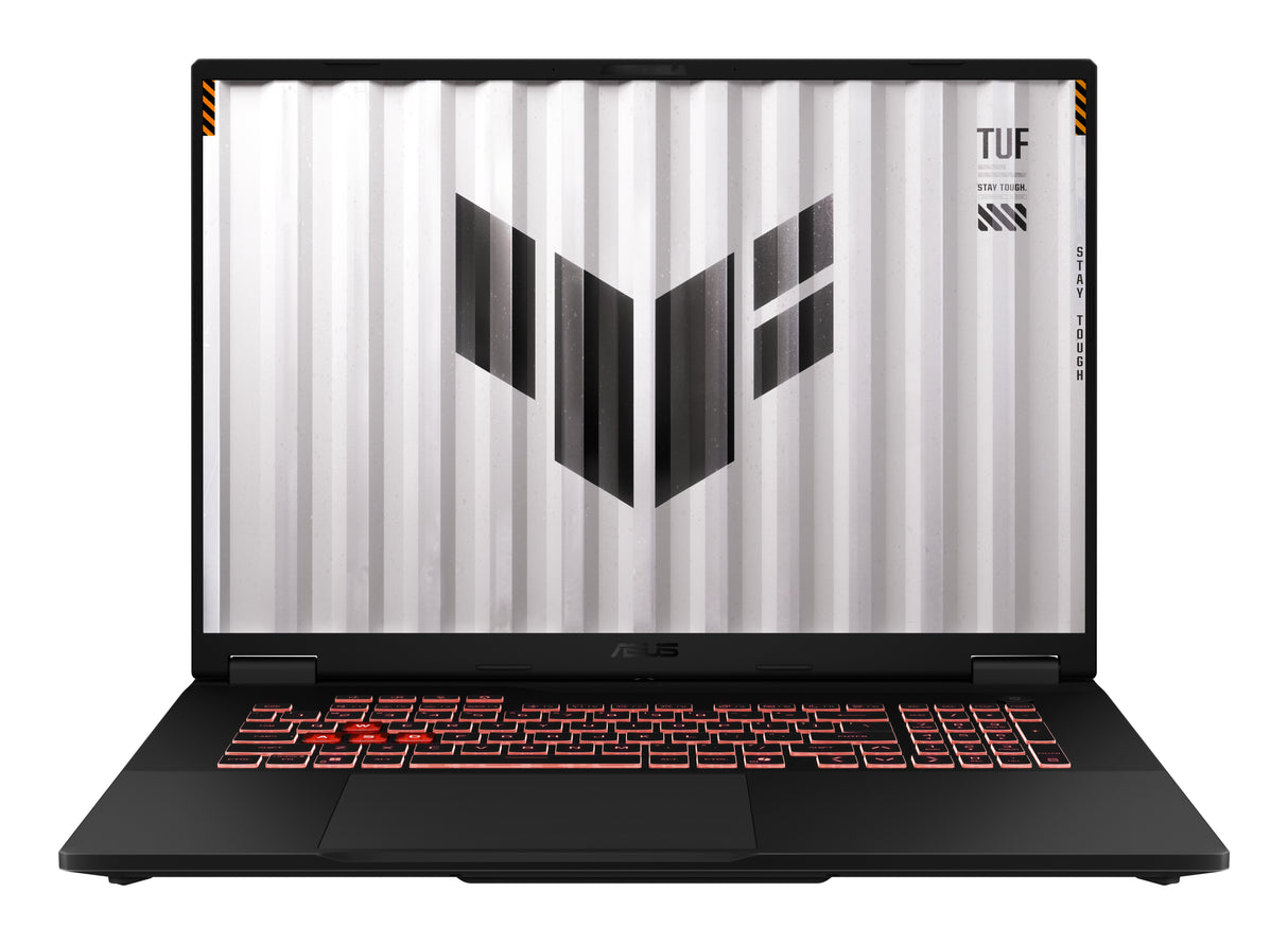ASUS TUF Gaming A18 FA808UM-S8015W AMD Ryzen™ 7 260 Laptop 45,7 cm (18") WUXGA 16 GB DDR5-SDRAM 512 GB SSD NVIDIA GeForce RTX 5060 Wi-Fi 6E (802.11ax) Windows 11 Home Sort, Grå