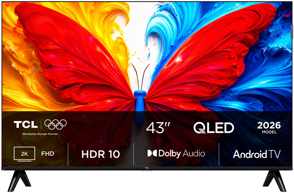 TCL S5L 43S5L TV 109,2 cm (43") Fuld HD Smart TV Wi-Fi Sort 300 cd/m²