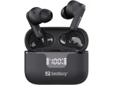 Sandberg 126-52 hovedtelefoner/headset True Wireless Stereo (TWS) I ørerne Musik/hverdag Bluetooth Sort