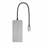 HYPER HDMB2 dockingstation USB 3.2 Gen 1 (3.1 Gen 1) Type-C Rustfrit stål