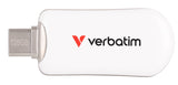 Verbatim Plectra 128GB USB stick Hvid