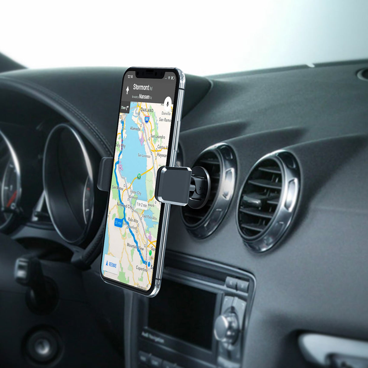 Celly MOUNTVENT360BK holder Aktiv holder Mobiltelefon/Smartphone Sort