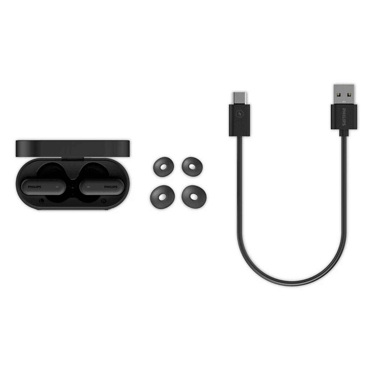 Philips TAT6000BK/00 Trådløse in-ear hovedtlf. Sort