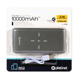 Platinet PMPB10QIB powerbank Lithium polymer (LiPo) 10000 mAh Grå