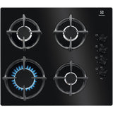 Electrolux KGG6407K Sort Indbygget 60 cm Gaskomfur 4 zone(s)