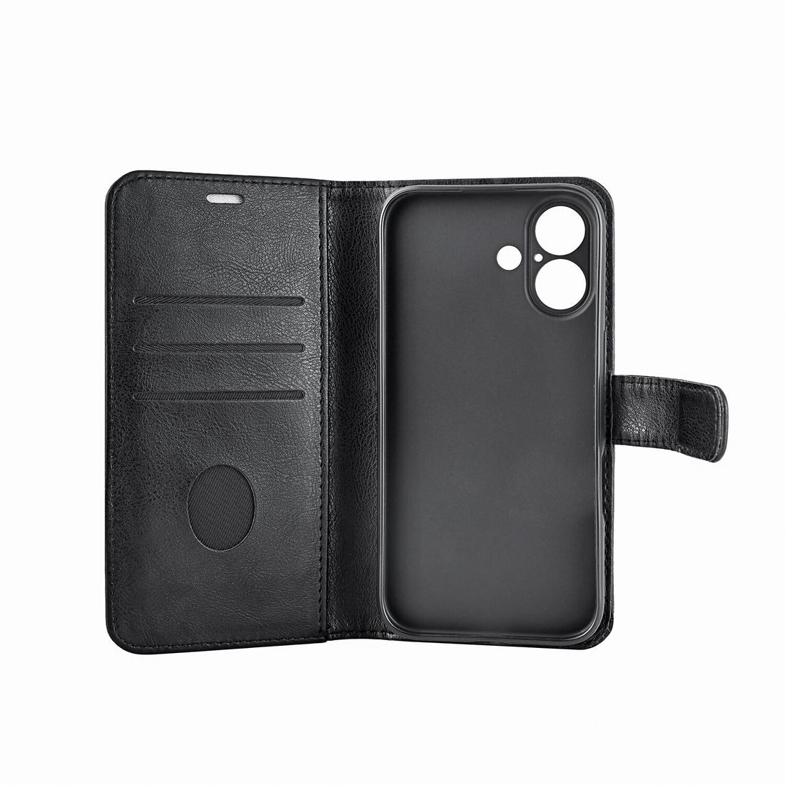 Radicover 587116 mobiltelefon etui 15,5 cm (6.1") Tegnebogsetui Sort