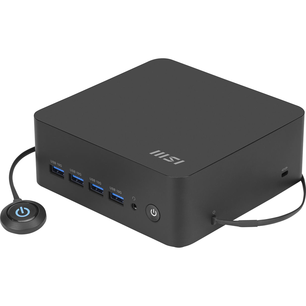 MSI Cubi Z AI 8M-006BEU USFF Sort 8845HS AMD SoC 5,1 GHz Indbyggede højttaler(e)