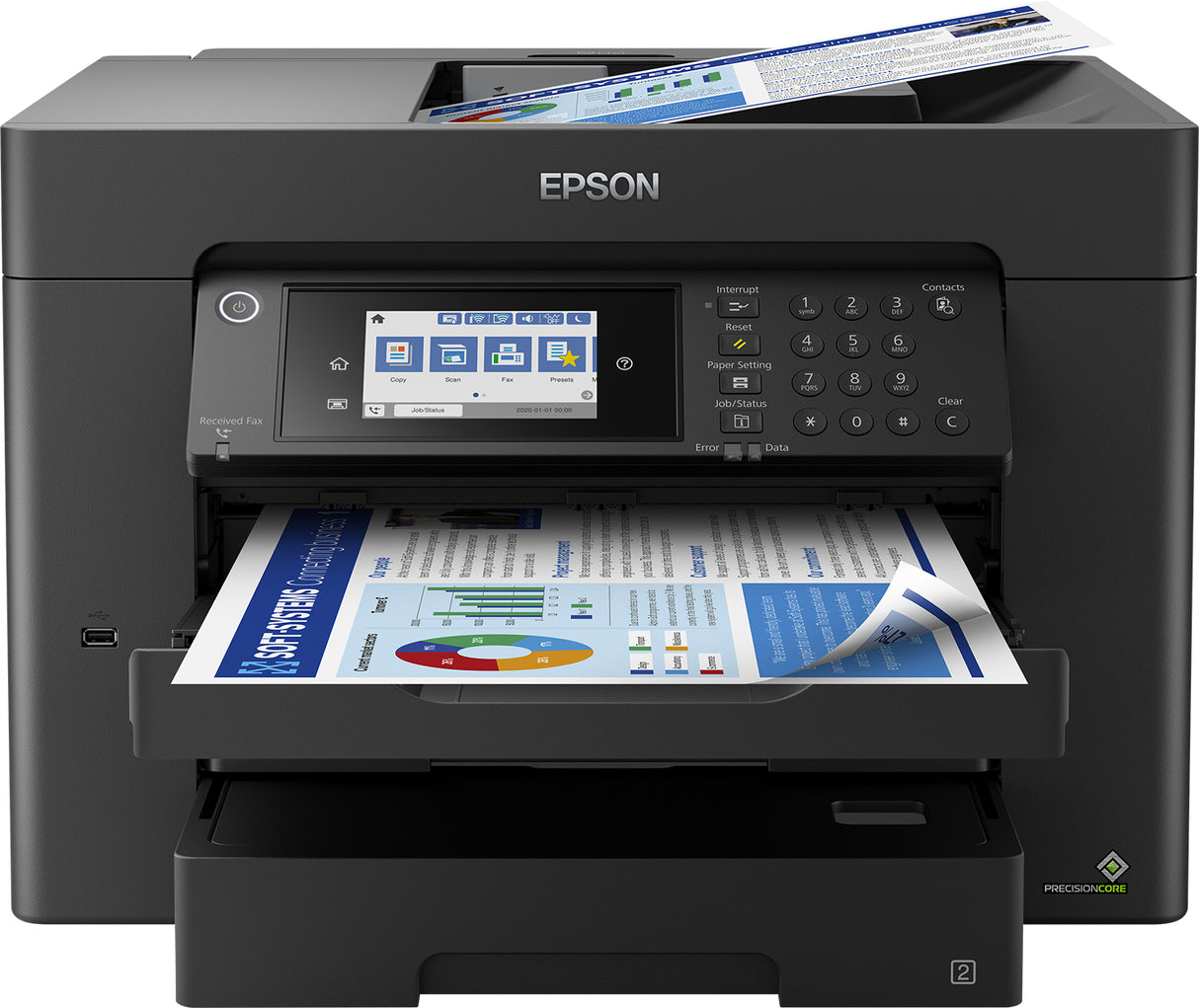 Epson WorkForce Pro WF-7840DTWF Inkjet A3 4800 x 2400 dpi Wi-Fi