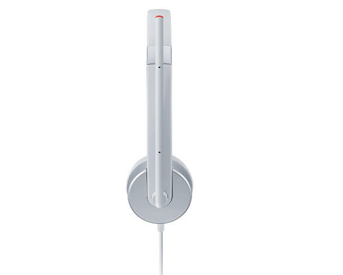 Lenovo 100 Stereo Analogue Headset Ledningsført Kontor/Callcenter Sølv