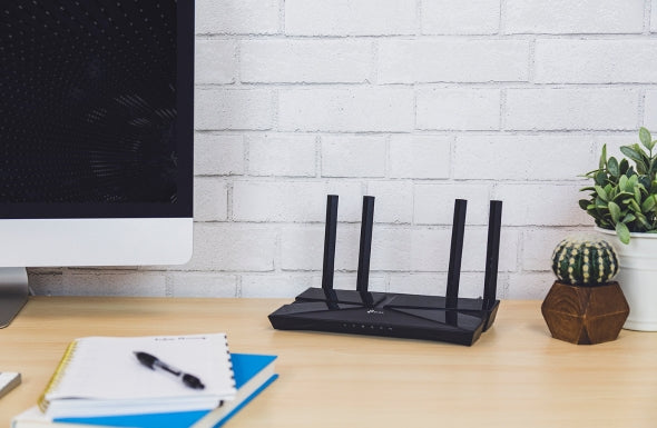 TP-Link Archer AX1500 trådløs router Gigabit Ethernet Dual-band (2,4 GHz / 5 GHz) Sort