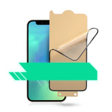 Bestsuit 6in1 sæt til iPhone 11 Pro Max-kasse / flexi tempereret glas / folie på bagsiden / kameraglas / klud / applikator (D30 Buffer)