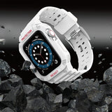 Beskyttelsesrem til Apple Watch 38/40/41 mm pansret bagrem - hvidt