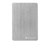 Verbatim Store 'n' Go ALU Slim ekstern harddisk 1 TB 2.5" USB Type-C 3.2 Gen 1 (3.1 Gen 1) Sølv