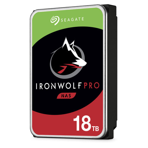 Seagate IronWolf Pro Harddisk ST18000NE000 18TB 3.5 SATA-600 7200rpm - FACTORY RECERTIFIED